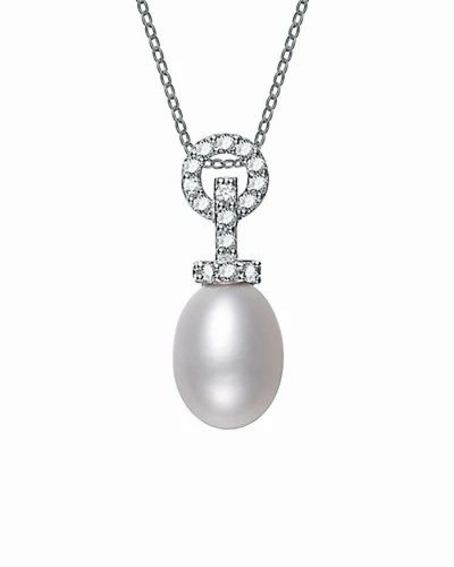 Necklaces * | Genevive Silver Necklace Women