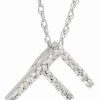 Necklaces * | Monary 14K Diamond Pendant Women