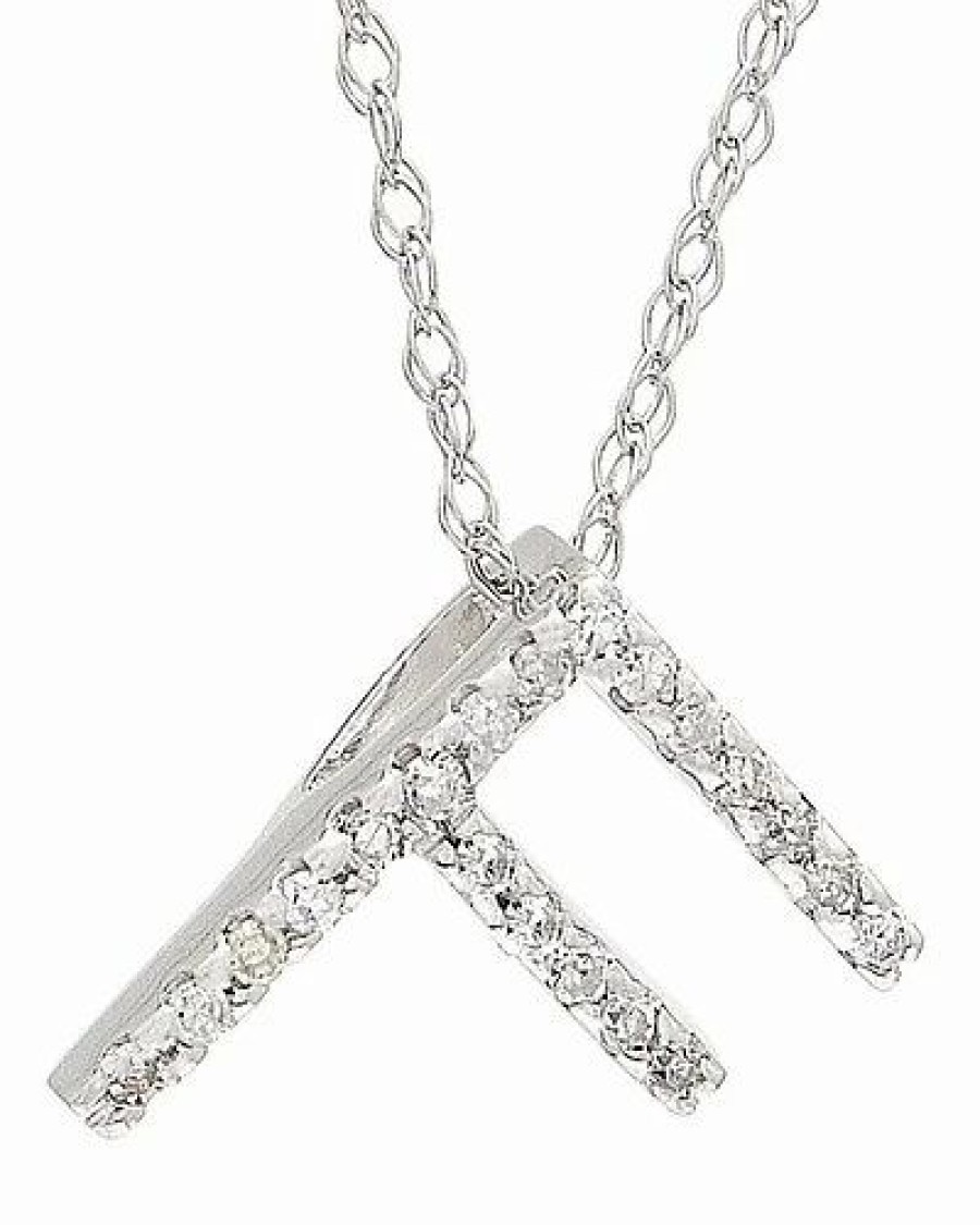 Necklaces * | Monary 14K Diamond Pendant Women