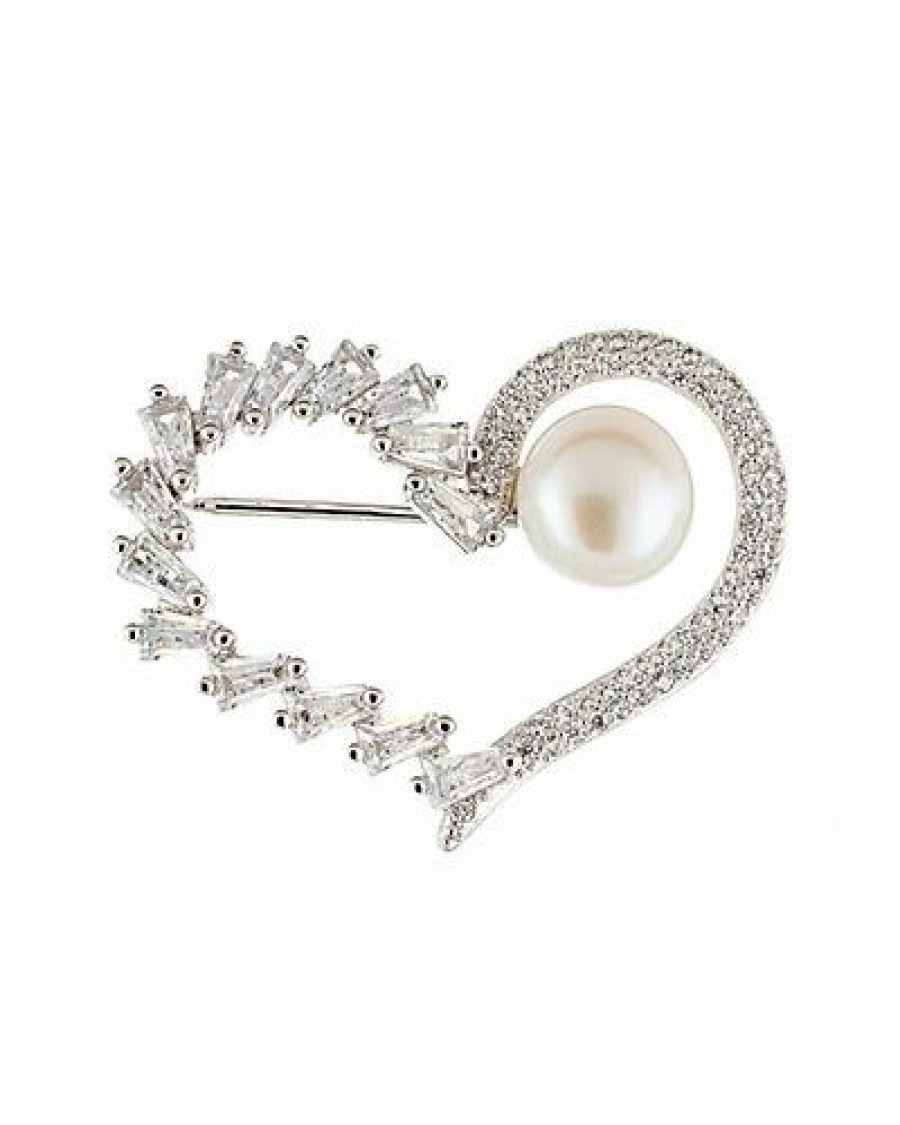 Pins * | Splendid Pearls Ver 8.5-9Mm Freshwater Pearl Brooch Women