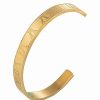 Bracelets * | Eye Candy La Uxe Collection 24K Plated Roman Stretch Bracelet Women