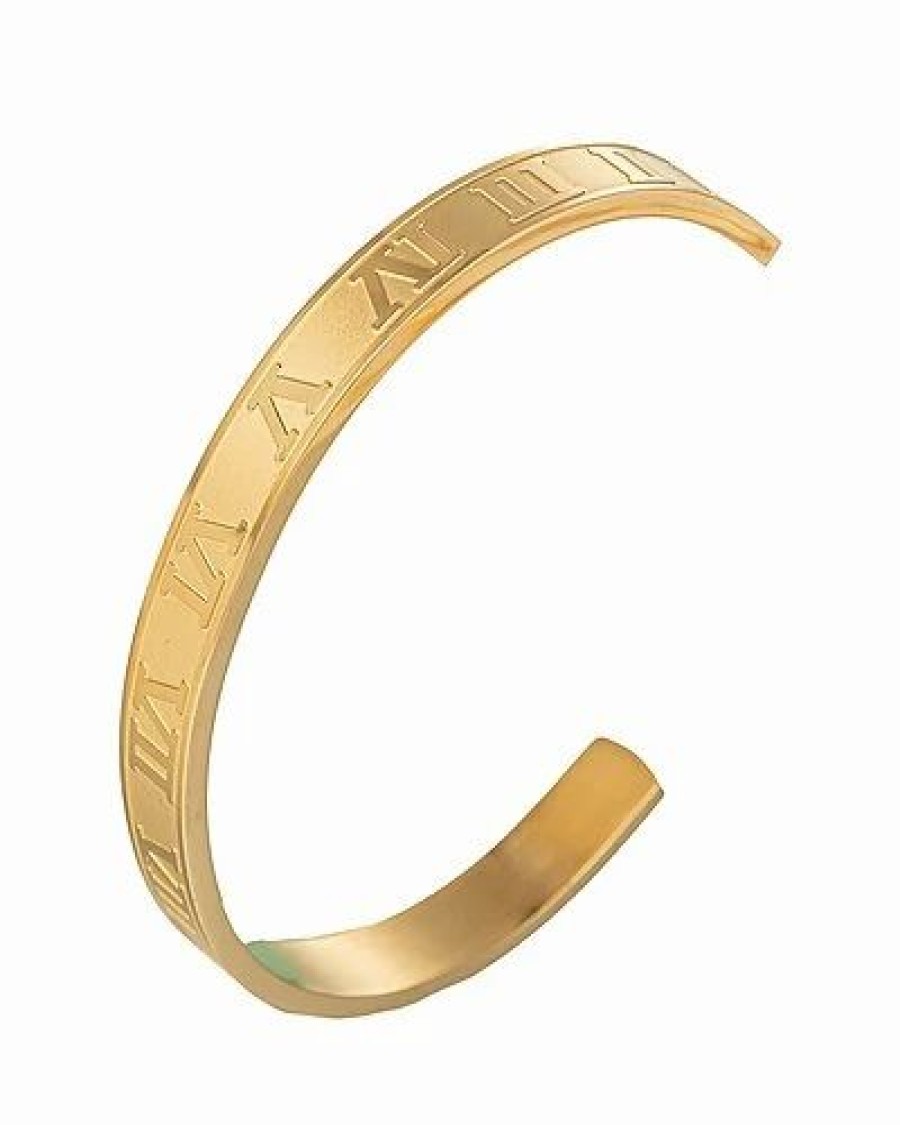 Bracelets * | Eye Candy La Uxe Collection 24K Plated Roman Stretch Bracelet Women