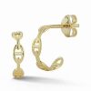 Earrings * | Ember Fine Jewelry 14K Link Hoops Women