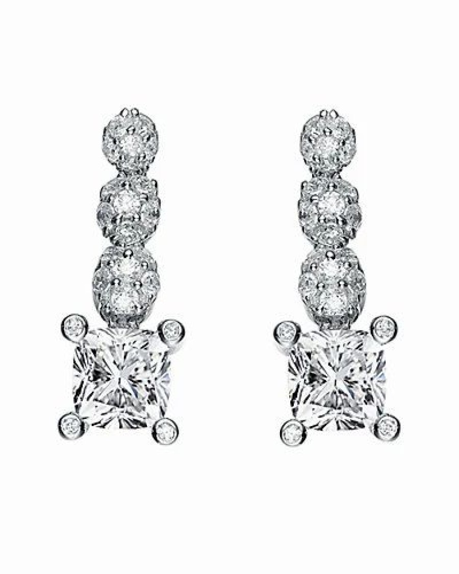 Earrings * | Genevive Silver Earrings Women