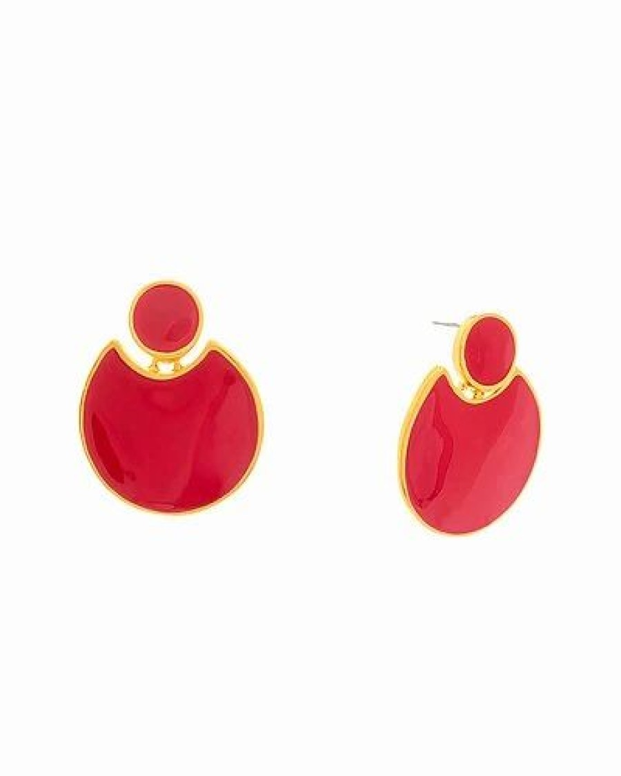 Earrings * | Kenneth Jay Lane Plated Doorknocker Earrings Women