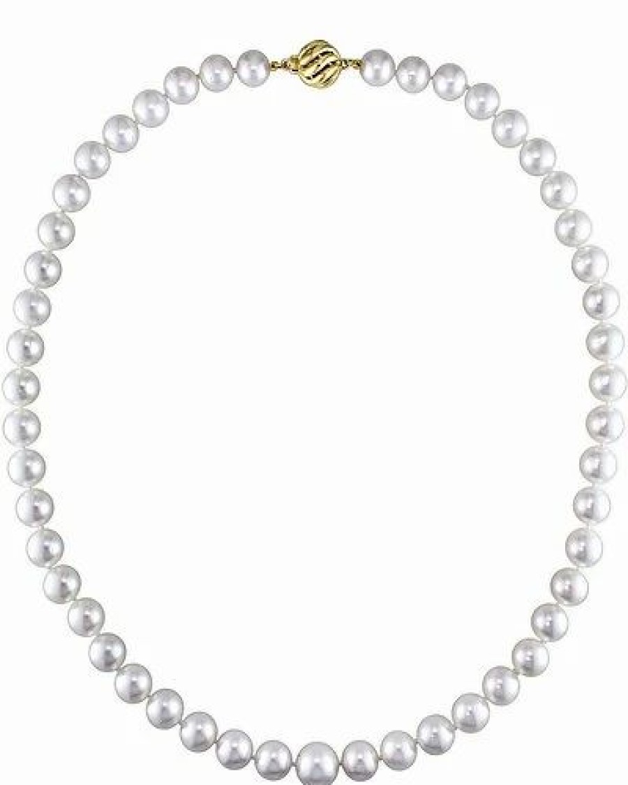 Necklaces * | Pearls 14K 8-10Mm Pearl Strand Necklace Women