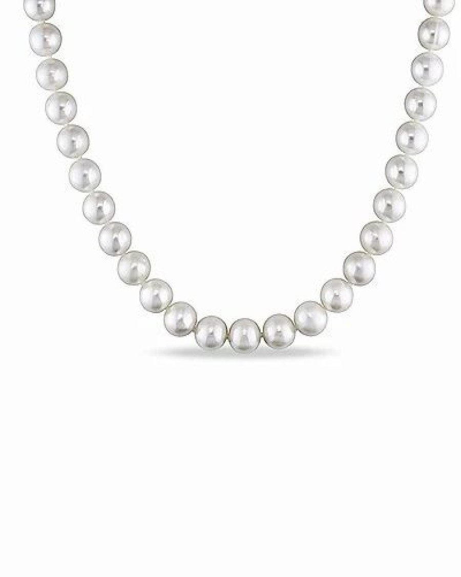 Necklaces * | Pearls Silver 8-9Mm Pearl Necklace Women