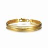 Bracelets * | Genevive 14K Over Silver Bracelet Women