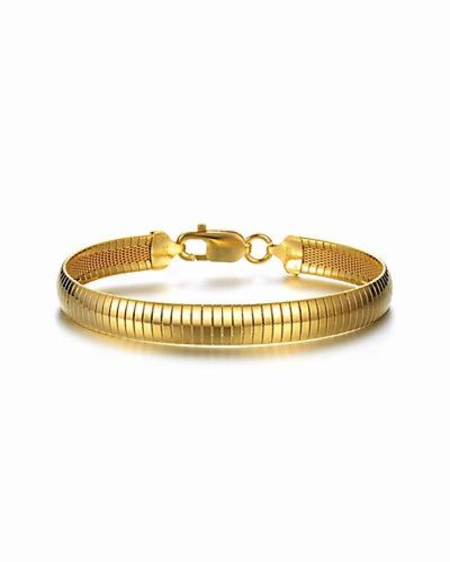 Bracelets * | Genevive 14K Over Silver Bracelet Women