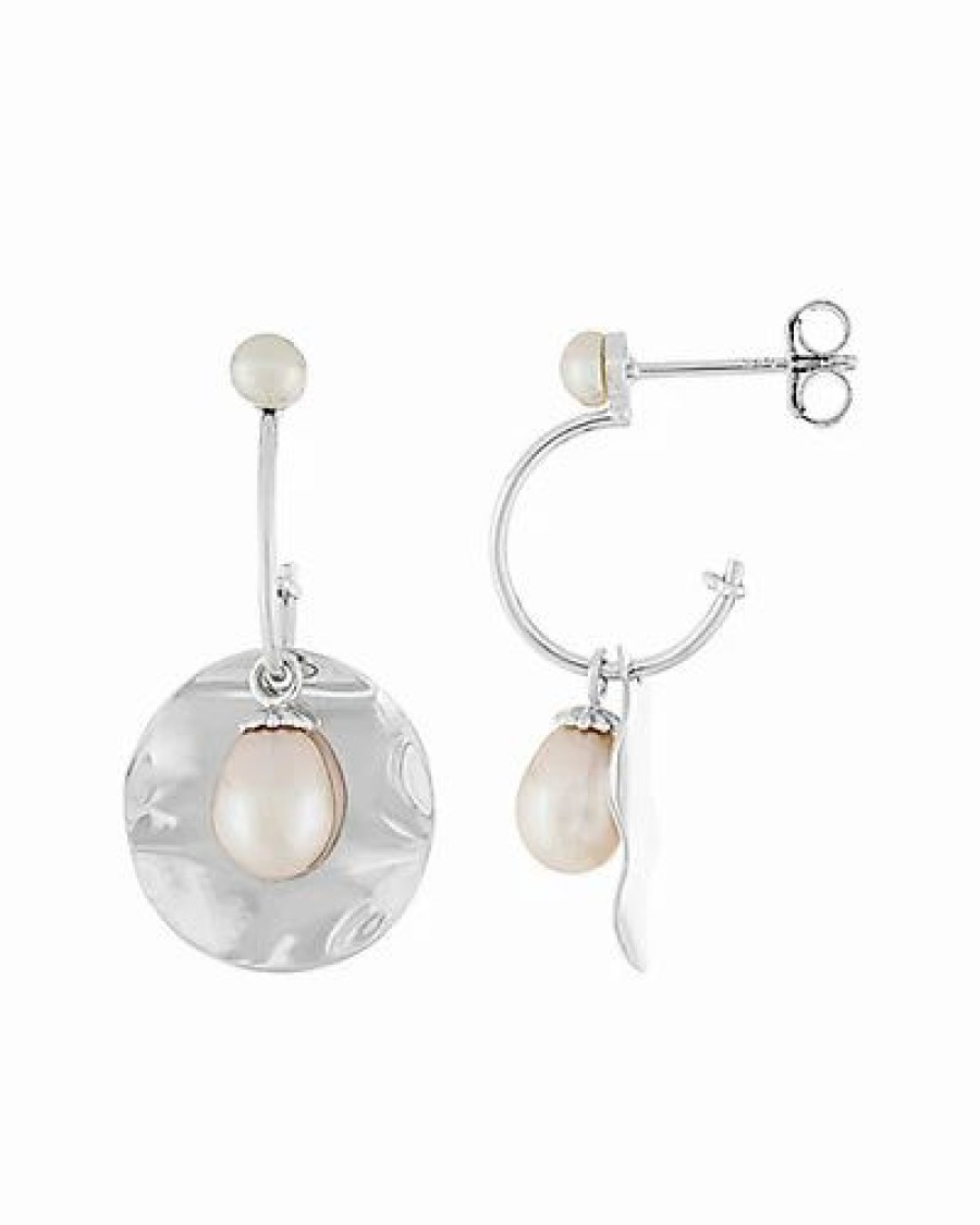 Earrings * | Splendid Pearls Ver 4-6.5Mm Freshwater Pearl Earrings Women