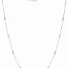 Necklaces * | Diana M. Fine Jewelry 14K 1.10 Ct. Tw. Diamond Station Necklace Women