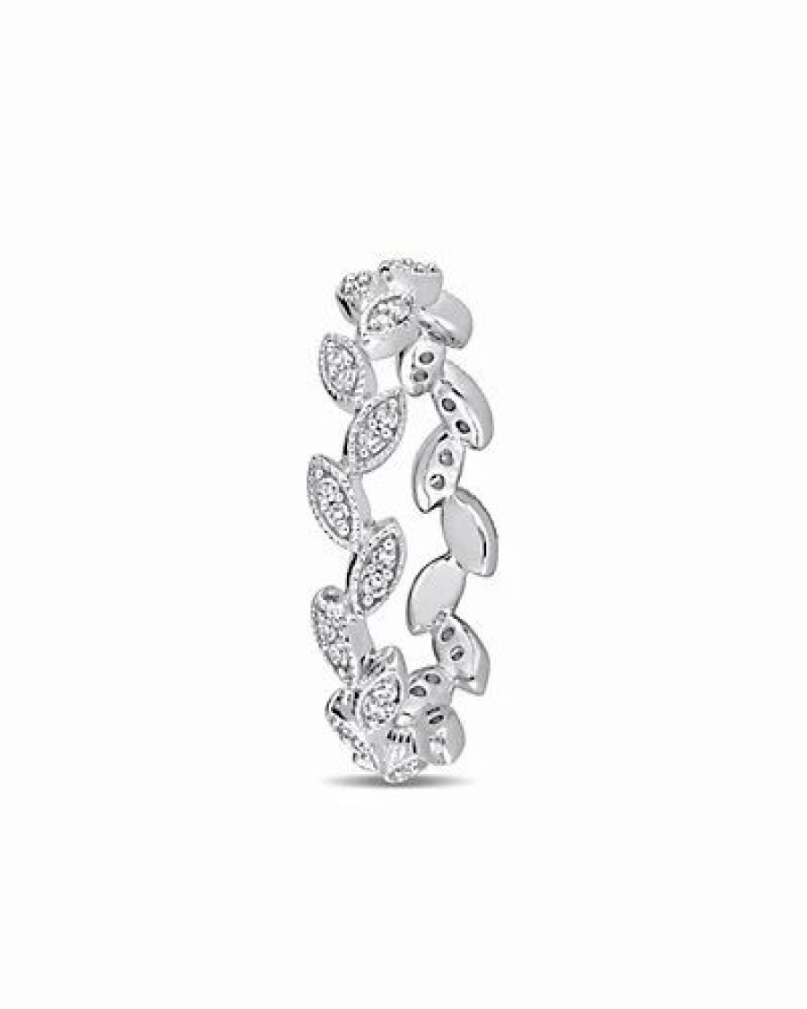 Rings * | Rina Limor 10K 0.22 Ct. Tw. Diamond Leaf Ring Women