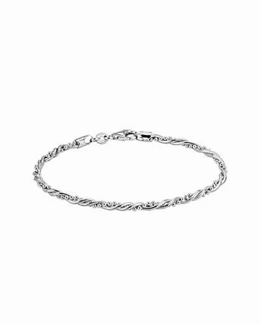 Bracelets * | Italian Silver Bracelet Women