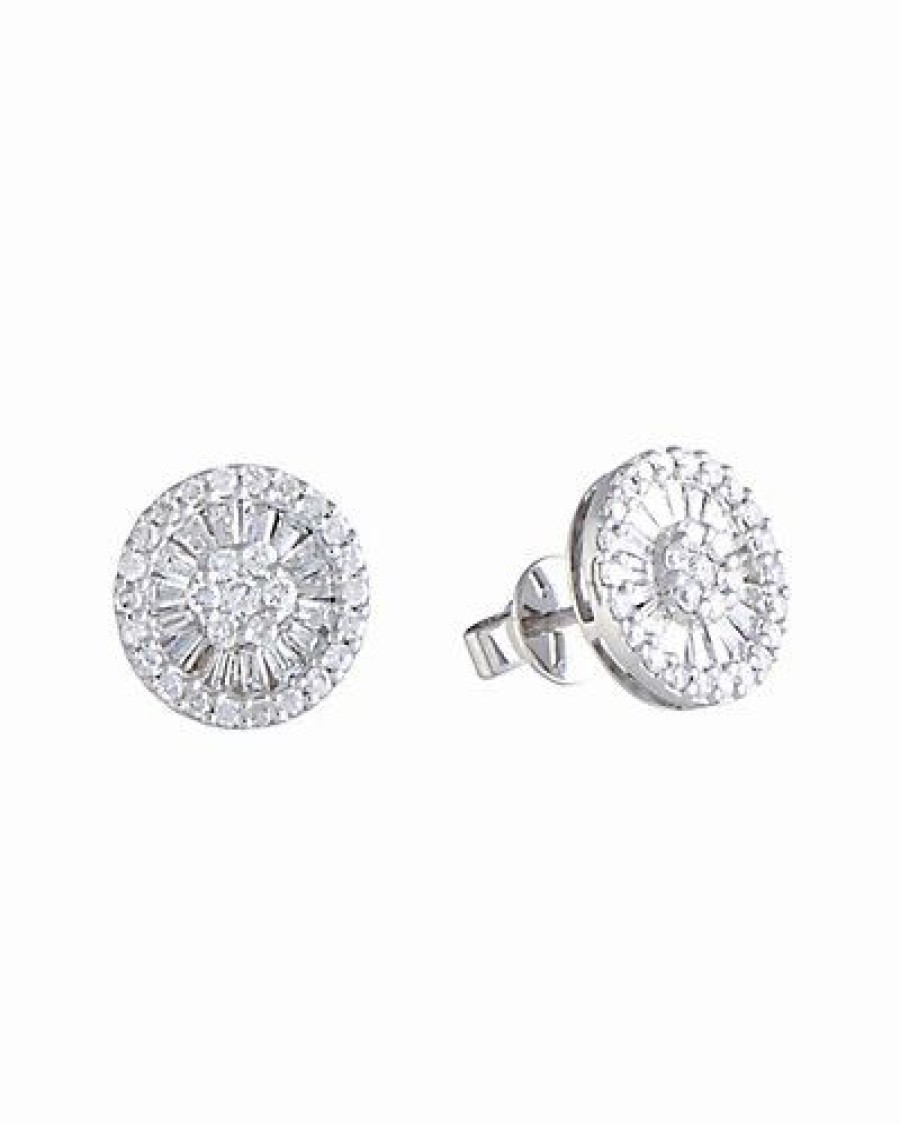 Earrings * | Diamond Select Cuts 14K 1.07 Ct. Tw. Diamond Earrings Women