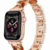 Watches * | Posh Tech Resin Zinc Metal Band For Apple Watch Women