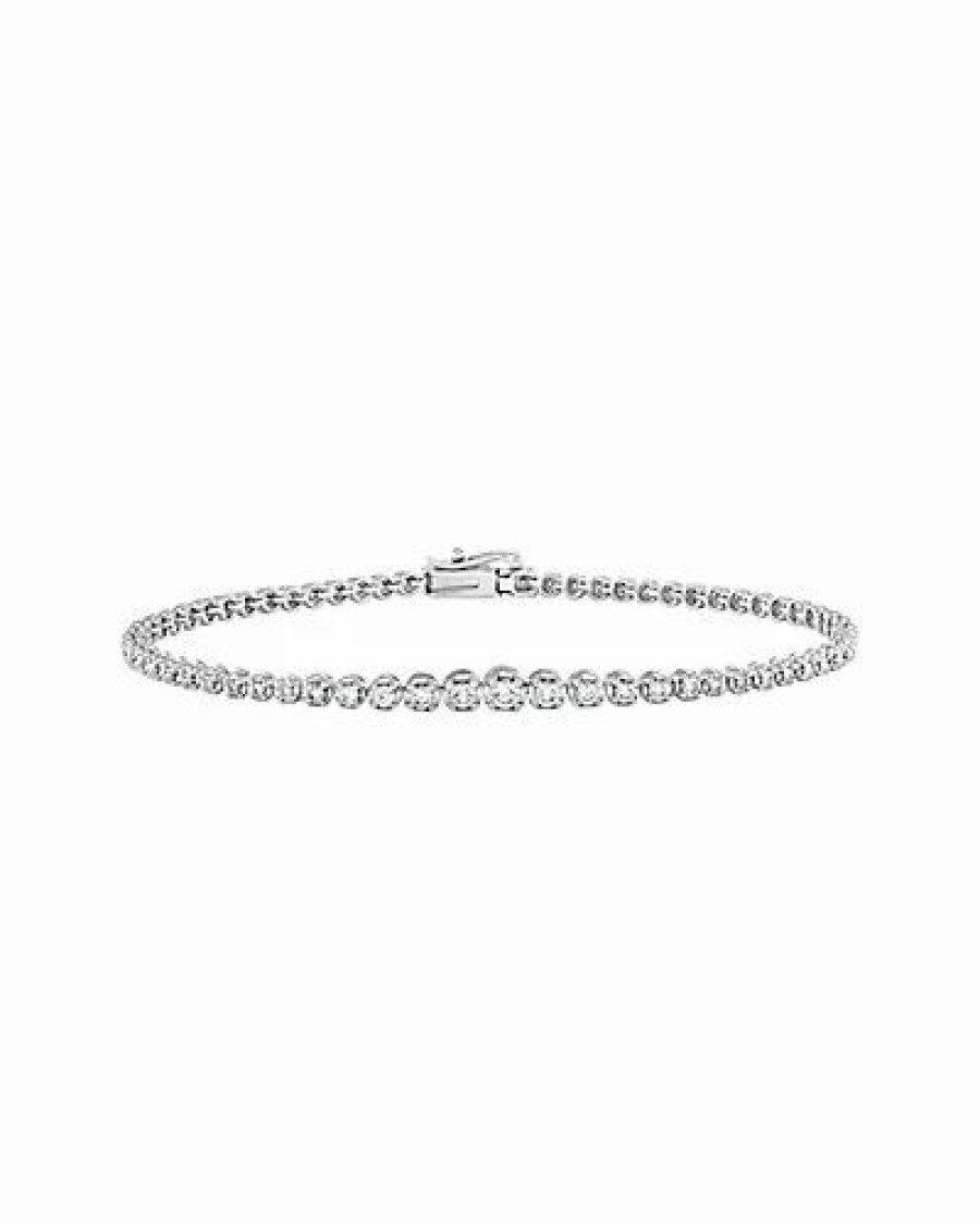 Bracelets * | Diana M. Fine Jewelry 14K 1.00 Ct. Tw. Diamond Bracelet Women