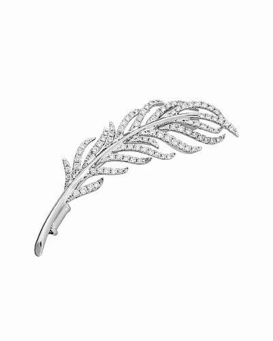 Pins * | Diamond Select Cuts 14K 0.68 Ct. Tw. Diamond Pin Women