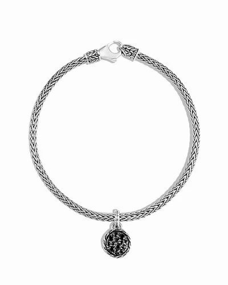 Bracelets * | John Hardy Classic Chain Silver Gemstone Charm Bracelet Women