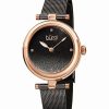 Watches * | Burgi Women'S Stainless Steel Mesh Watch