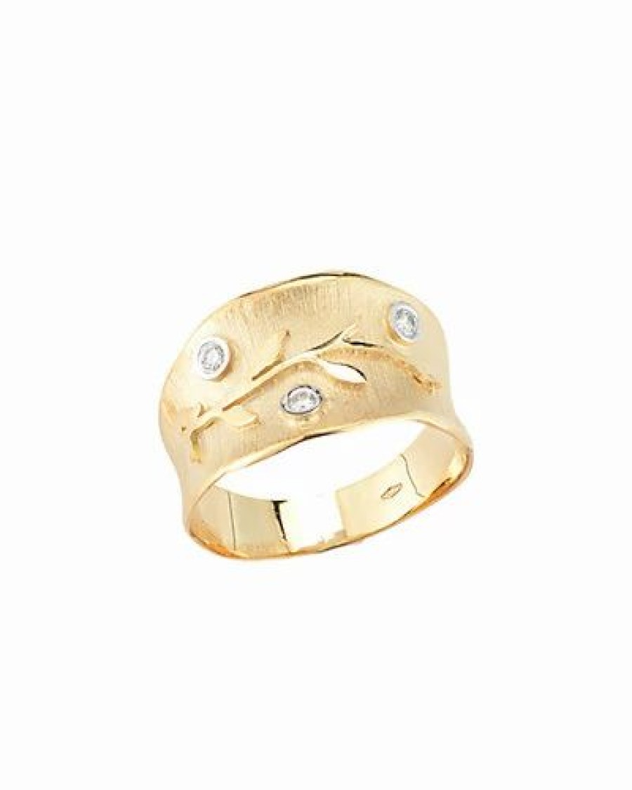 Rings * | I. Reiss Gallery 14K Diamond Branch Ring Women