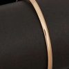 Bracelets * | 14K Italian Rose Gold Hinged Bangle Women