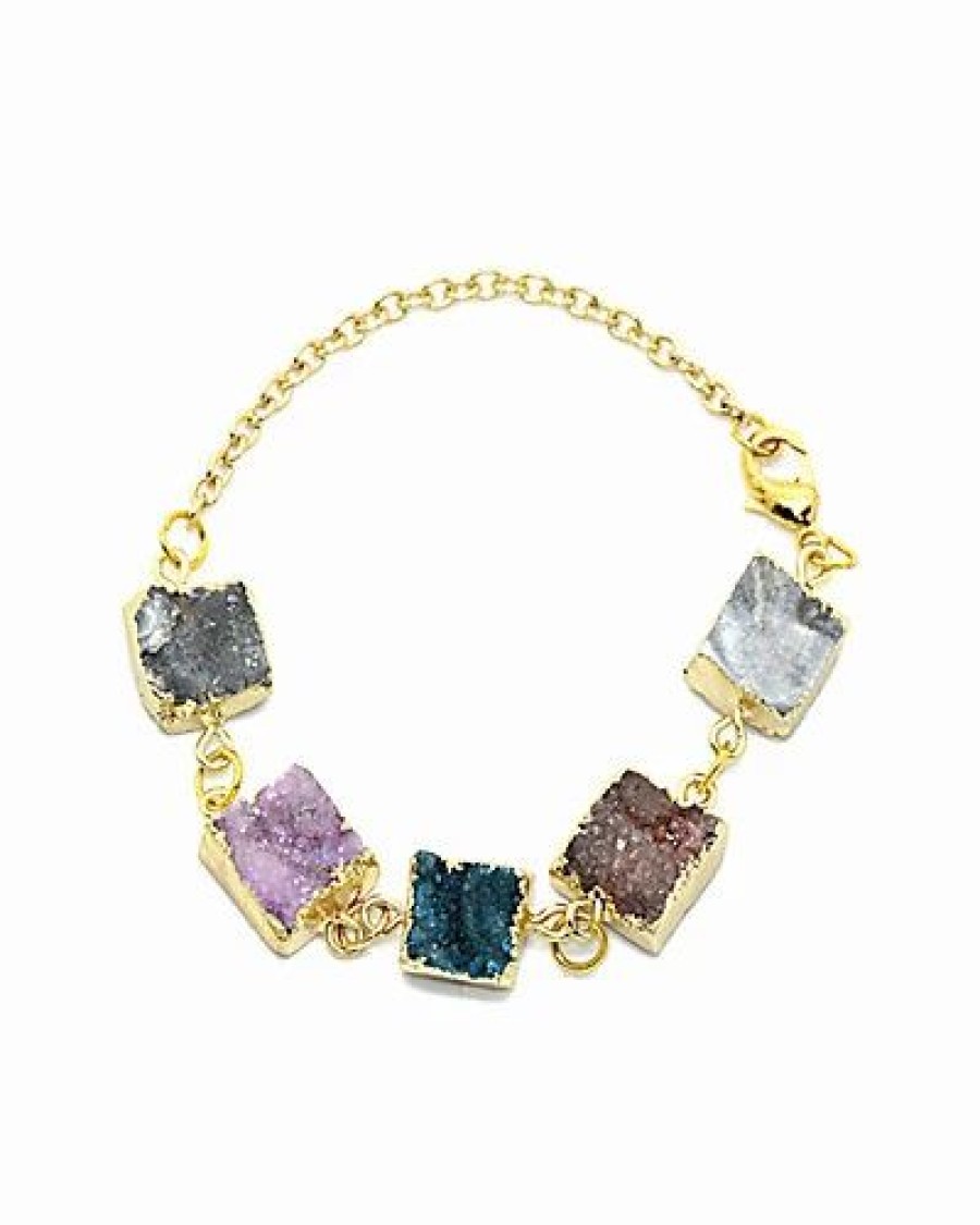 Bracelets * | Eye Candy La The Luxe Collection Drusy Bracelet Women