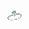 Rings * | Rina Limor 14K 1.09 Ct. Tw. Diamond & Aquamarine Engagement Ring Women