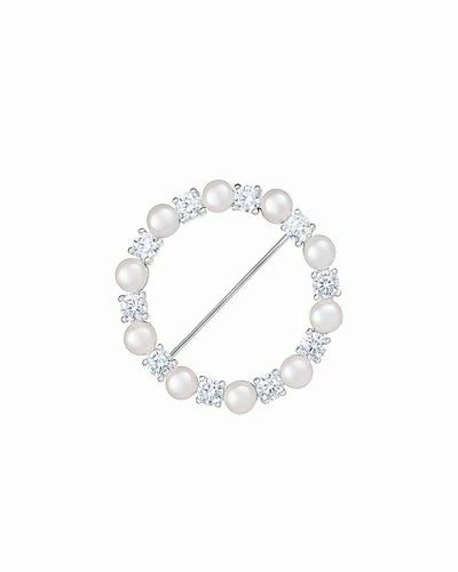 Pins * | Splendid Pearls Ver 5-6Mm Pearl Brooch Women