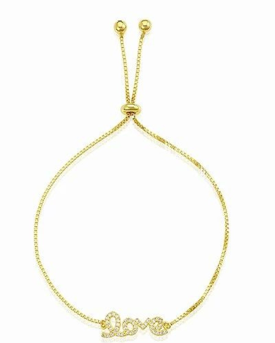 Bracelets * | Adornia 14K Over Silver Love Bracelet Women