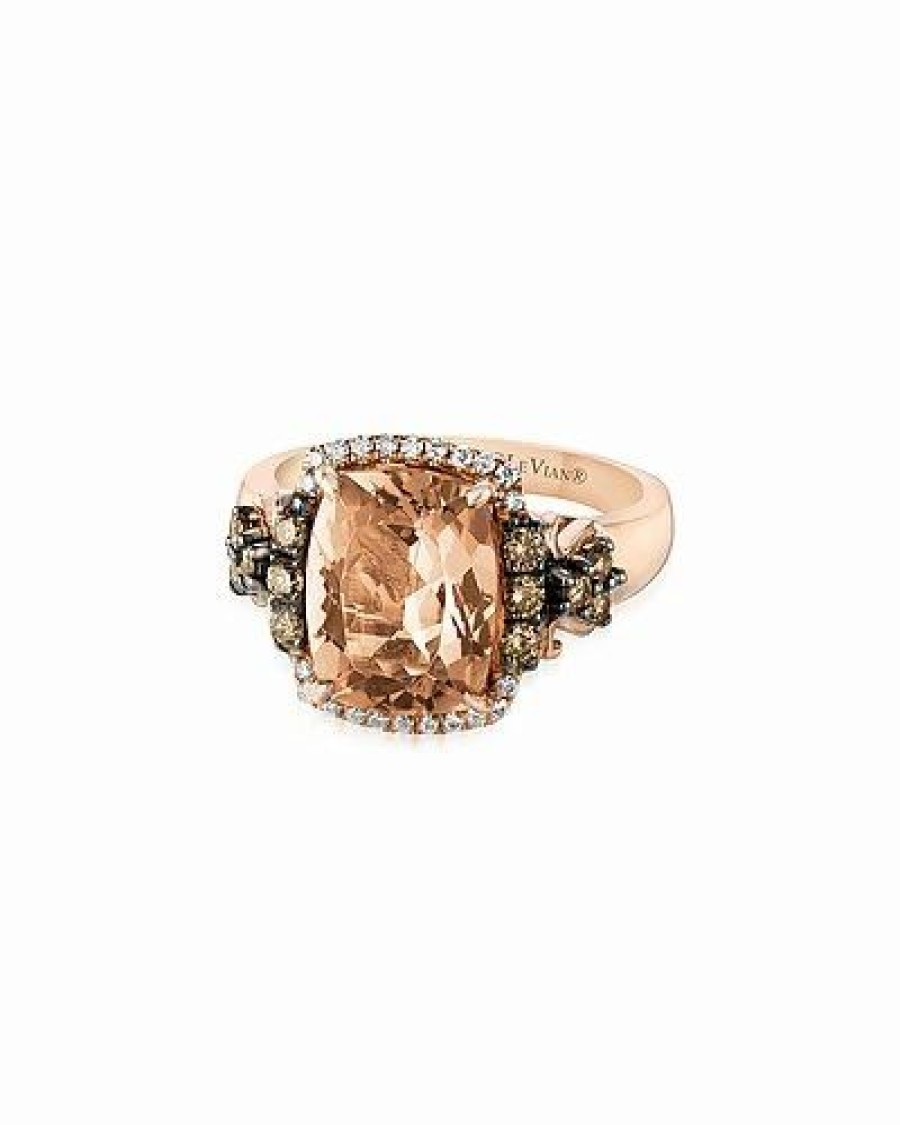 Rings * | Le Vian Chocolatier 14K Strawberry Gold 3.22 Ct. Tw. Diamond & Morganite Ring Women