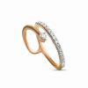 Rings * | Diamond Select Cuts 14K Rose Gold 0.25 Ct. Tw. Diamond Ring Women