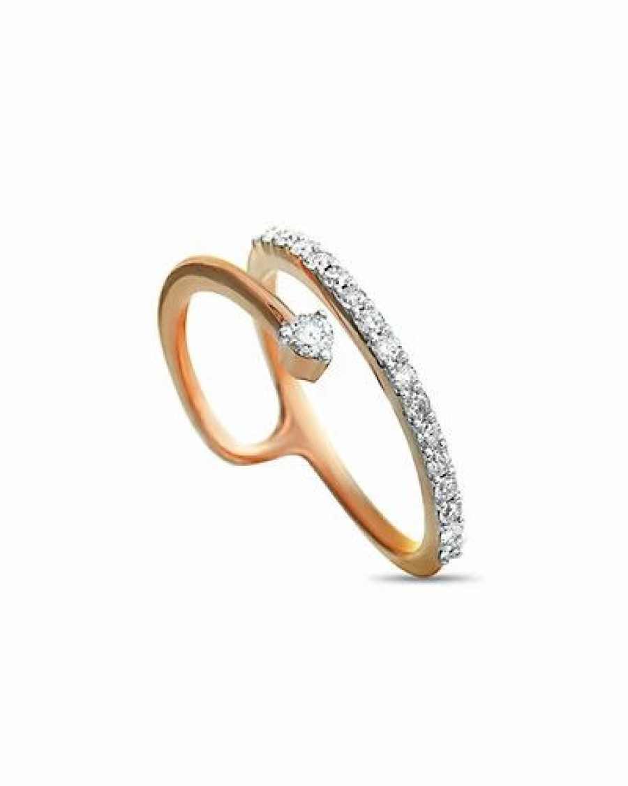 Rings * | Diamond Select Cuts 14K Rose Gold 0.25 Ct. Tw. Diamond Ring Women