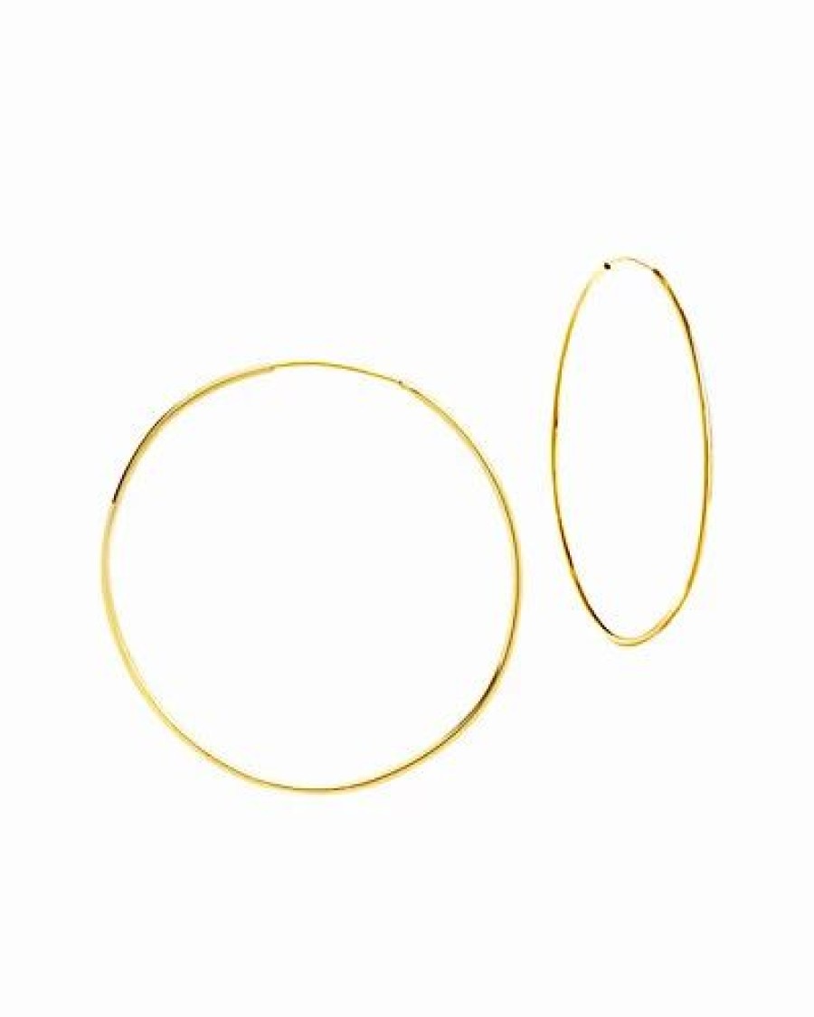 Earrings * | Sterling Forever 14K Plated Hoops Women