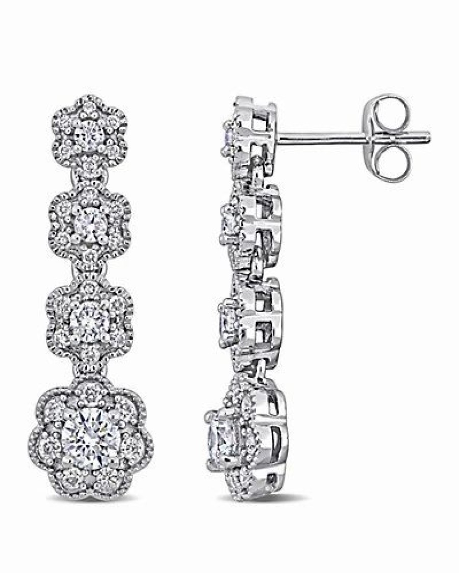 Earrings * | Rina Limor 10K 1.17 Ct. Tw. Diamond Earrings Women