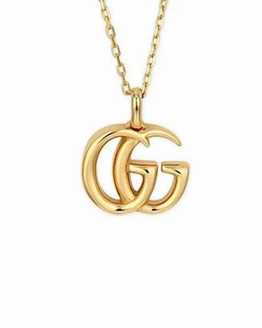 Necklaces * | Gucci 18K Gg Running Necklace Women