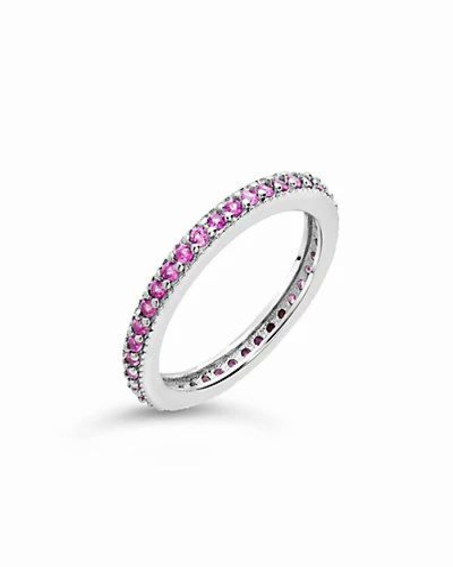 Rings * | Sterling Forever Cz Eternity Ring Women