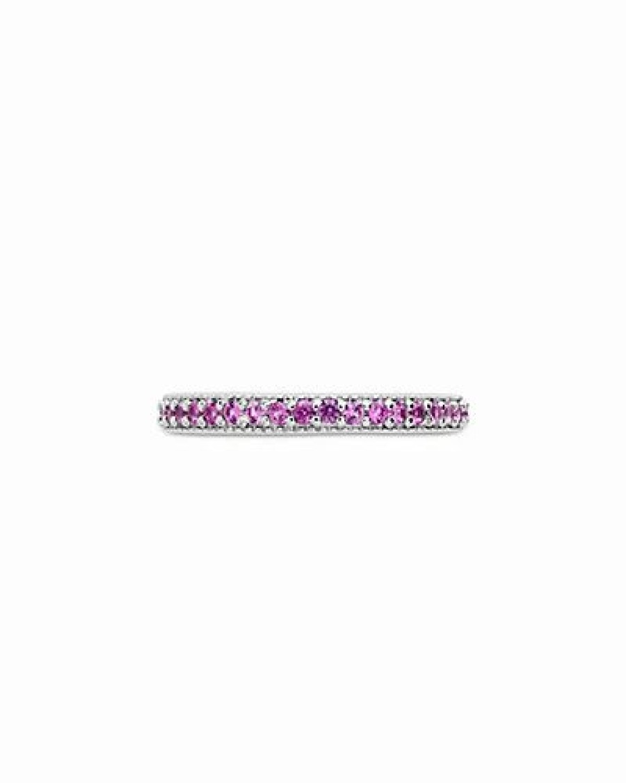 Rings * | Sterling Forever Cz Eternity Ring Women