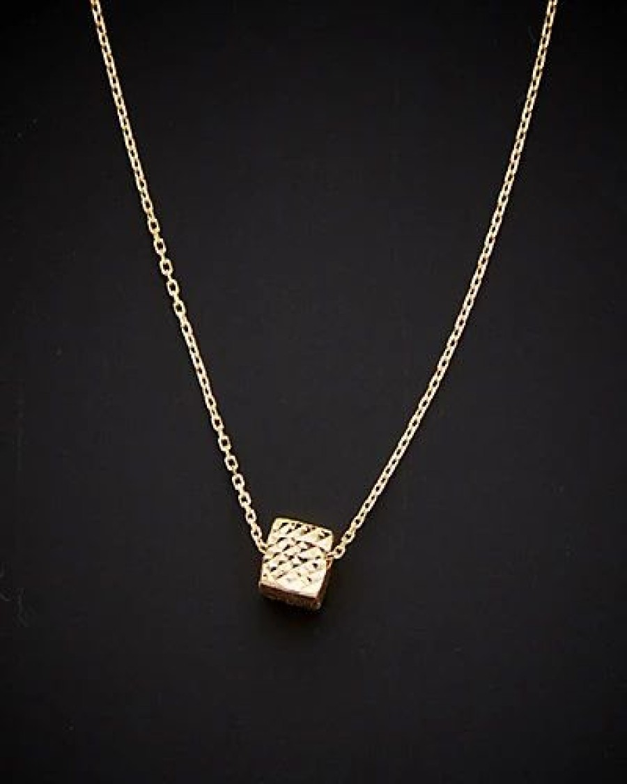 Necklaces * | 14K Italian Gold Pendant Necklace Women