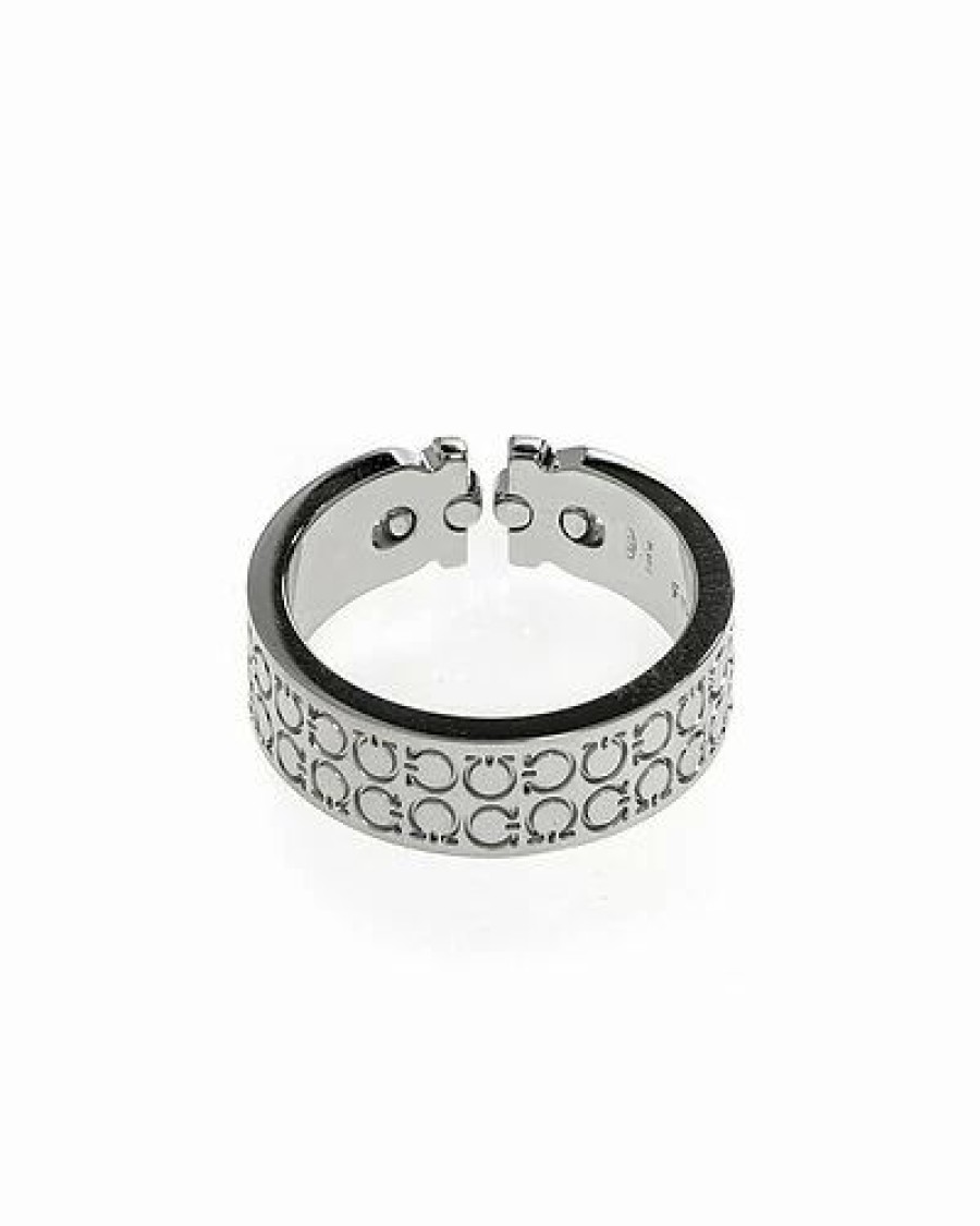 Rings * | Salvatore Ferragamo Ilver Gancini Ring Women