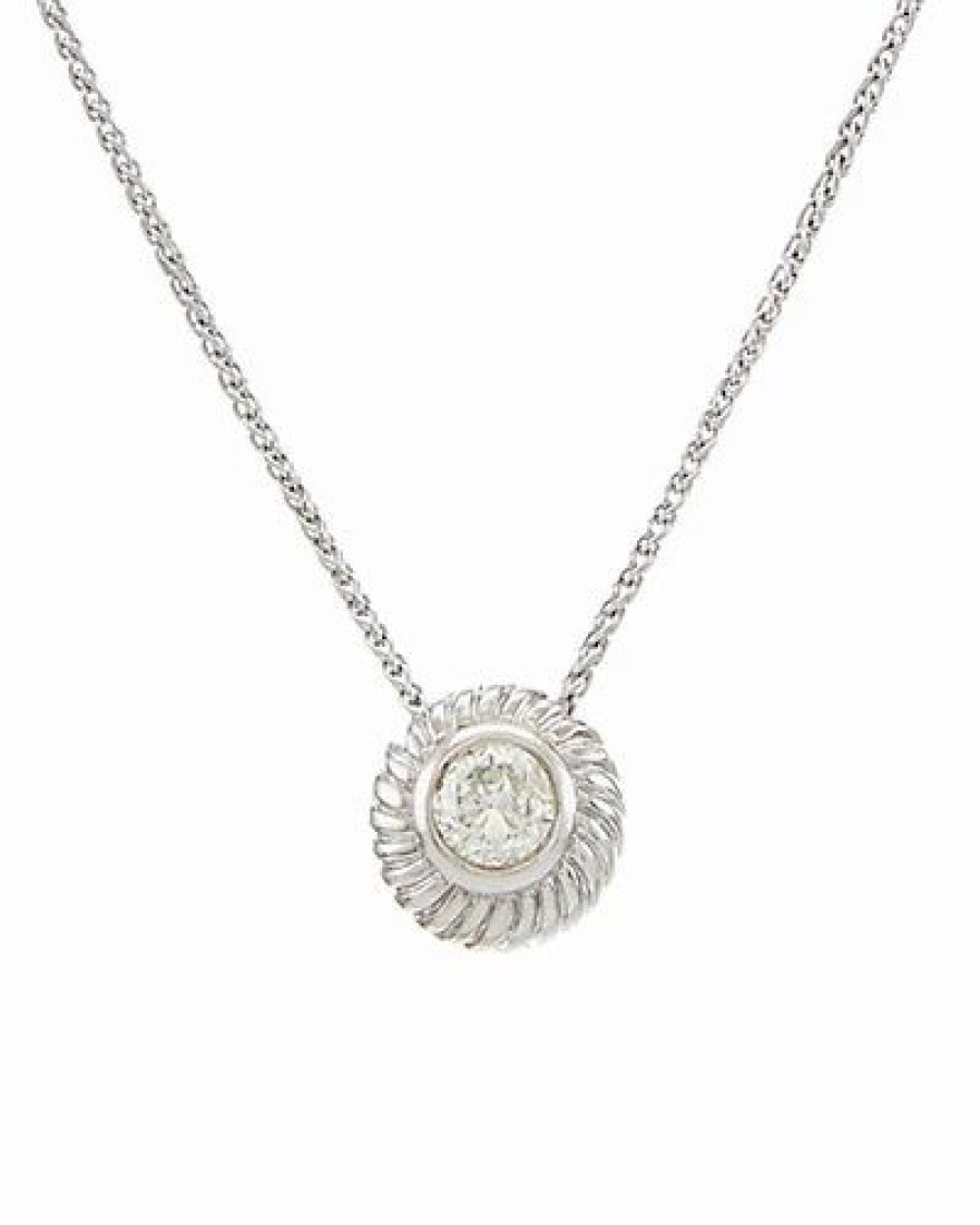 Pins * | Diana M. Fine Jewelry 14K 0.70 Ct. Tw. Diamond Necklace Women