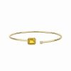 Bracelets * | Diamond Select Cuts 14K 1.33 Ct. Tw. Diamond & Citrine Bangle Women