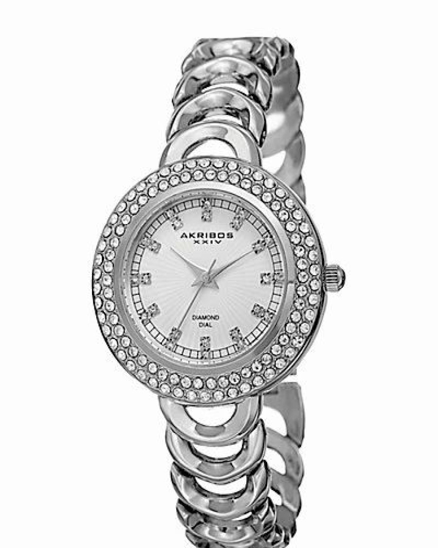 Watches * | Akribos Xxiv Women'S Diamond Watch