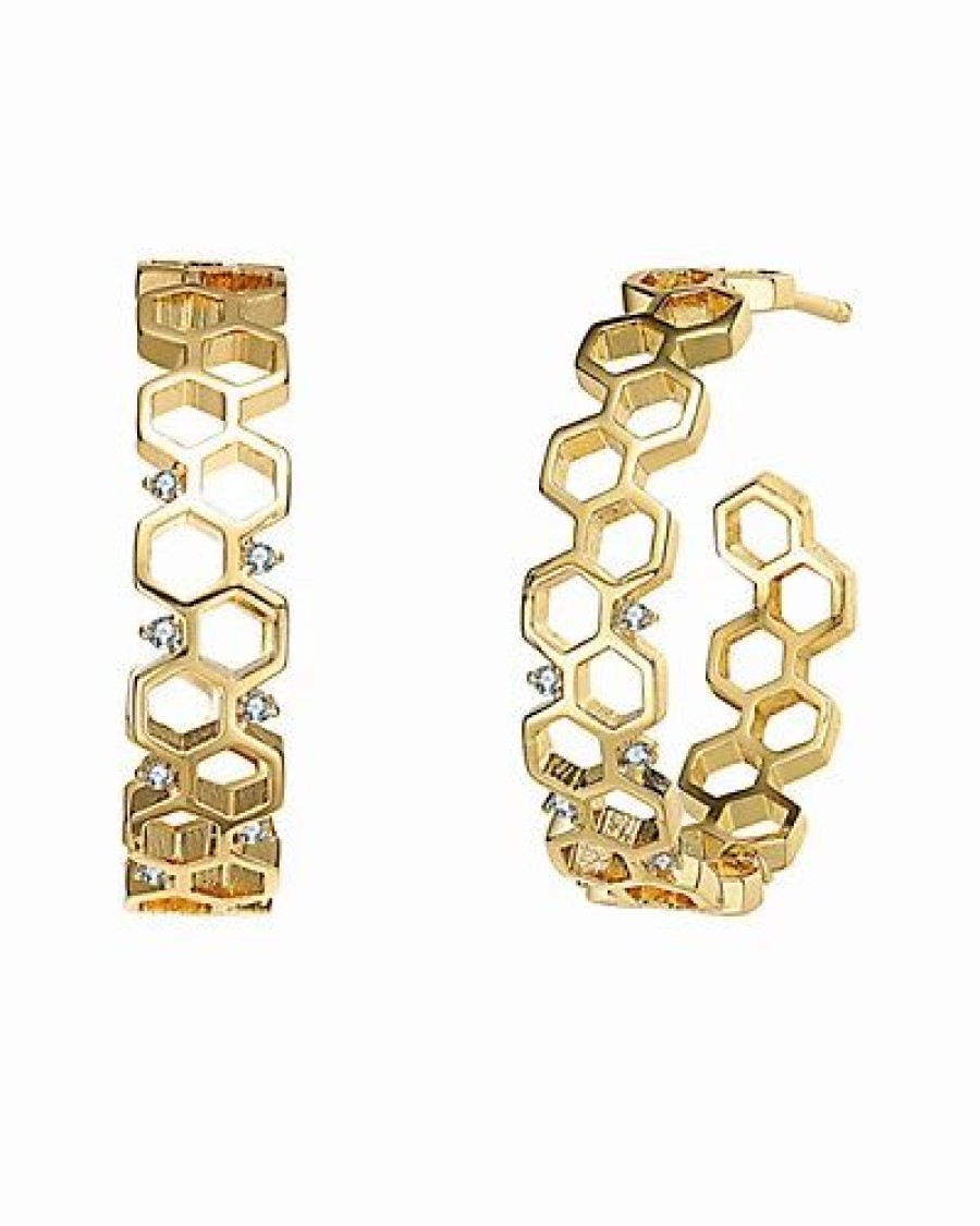 Earrings * | Genevive Cz Earrings Women