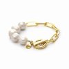 Bracelets * | Rivka Friedman 18K Plated 12Mm Pearl Bracelet Women