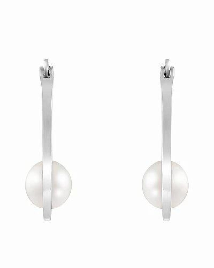 Earrings * | Splendid Pearls Ver 6.5-7Mm Pearl Earrings Women