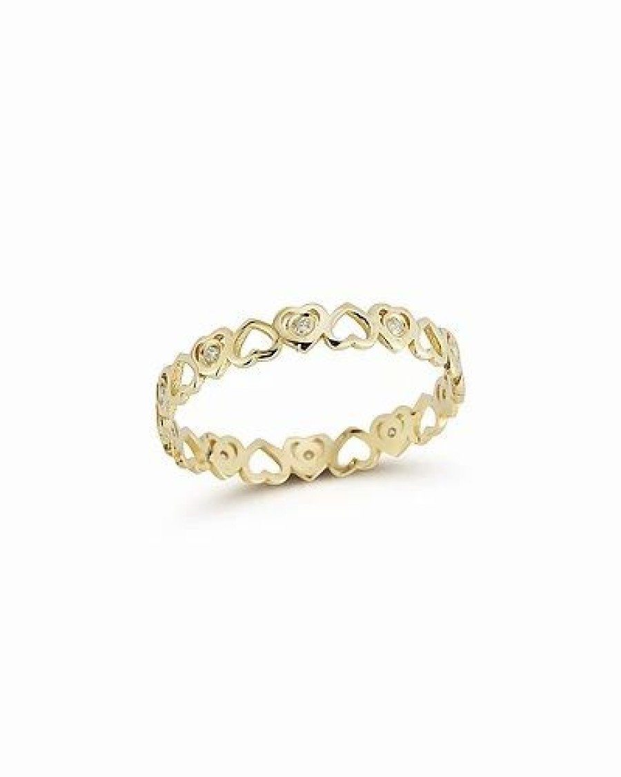 Rings * | Ember Fine Jewelry 14K Diamond Heart Ring Women