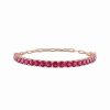 Bracelets * | Rina Limor Plated 6.00 Ct. Tw. Cz Tennis Bracelet Women