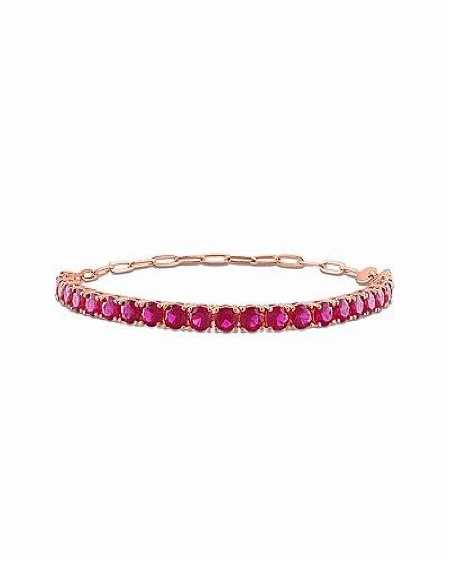 Bracelets * | Rina Limor Plated 6.00 Ct. Tw. Cz Tennis Bracelet Women