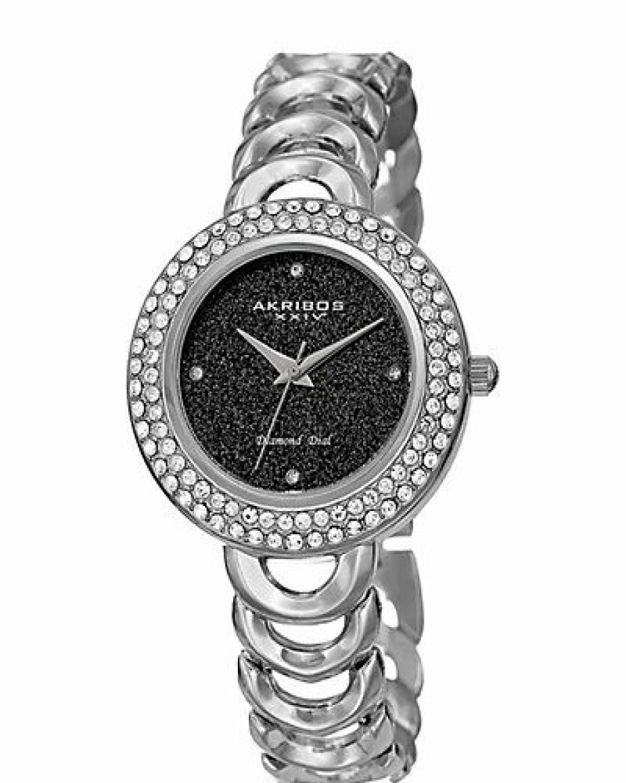 Watches * | Akribos Xxiv Women'S Alloy Diamond Watch