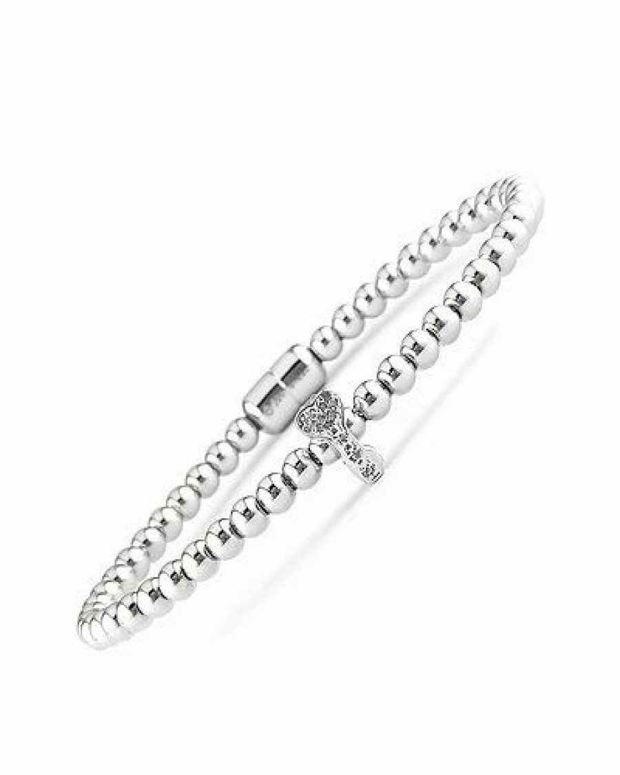 Bracelets * | Diamond Select Cuts Ver Diamond Key Bangle Bracelet Women